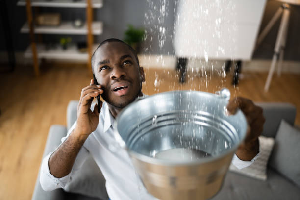 Water damage restoration process in High Point, FL